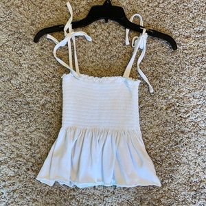 Forever 21 White baby doll top